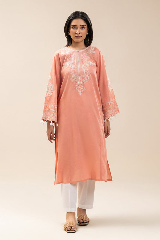 EMBROIDERED BROCHIA SHIRT (PRET)