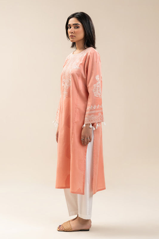 EMBROIDERED BROCHIA SHIRT (PRET)