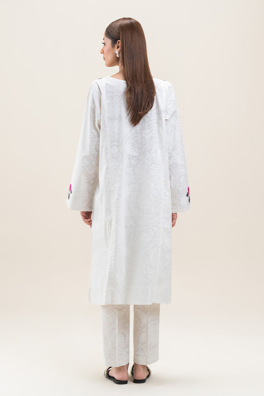 2 PIECE EMBROIDERED LAWN SUIT (PRET)