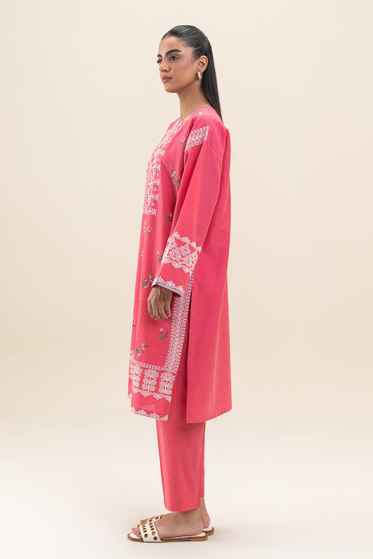 2 PIECE EMBROIDERED MULTI NEPS SUIT (PRET)