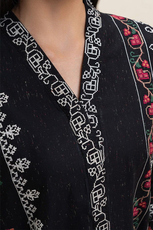 EMBROIDERED MULTI NEPS SHIRT (PRET)