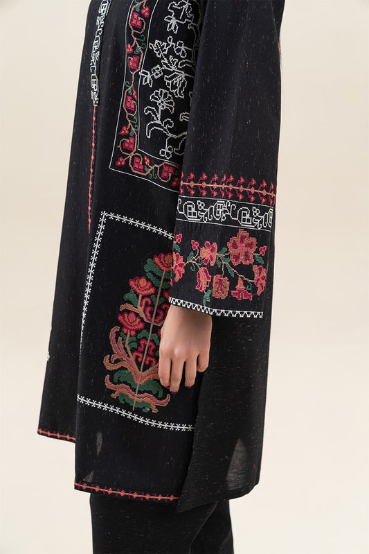 EMBROIDERED MULTI NEPS SHIRT (PRET)