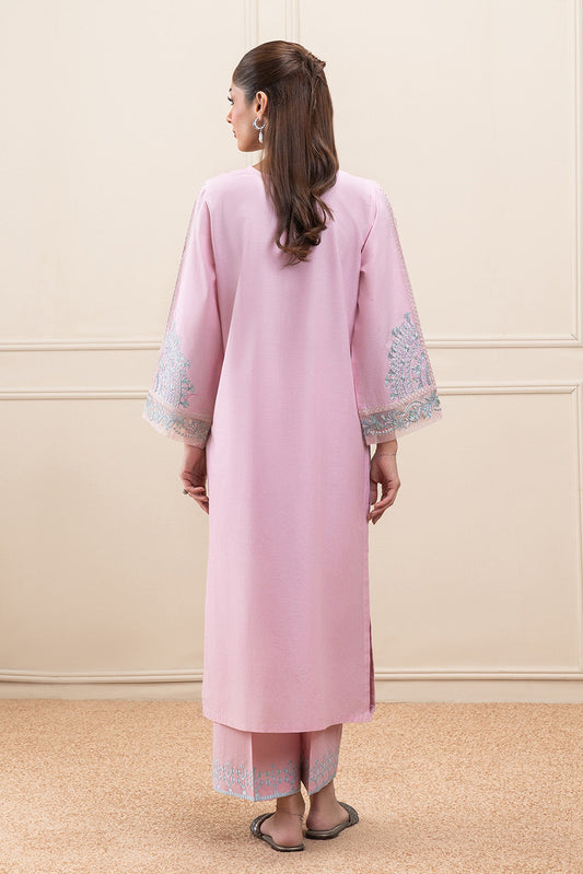 2 PIECE EMBROIDERED LAWN SUIT (PRET)