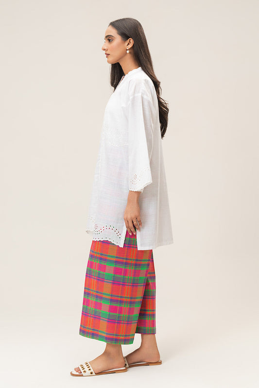 2 PIECE EMBROIDERED TWO WAY SLUB SUIT (PRET)