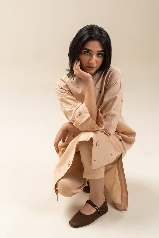 2 PIECE EMBROIDERED NEON NEPS SUIT (PRET)