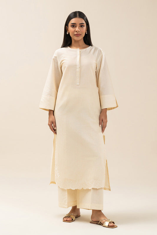 2 PIECE EMBROIDERED NEON NEPS SUIT (PRET)