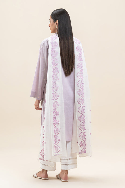 2 PIECE EMBROIDERED DORIA SUIT (PRET)