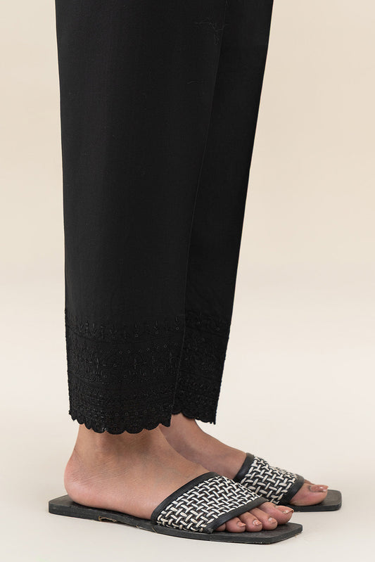 EMBROIDERED STRAIGHT PANTS