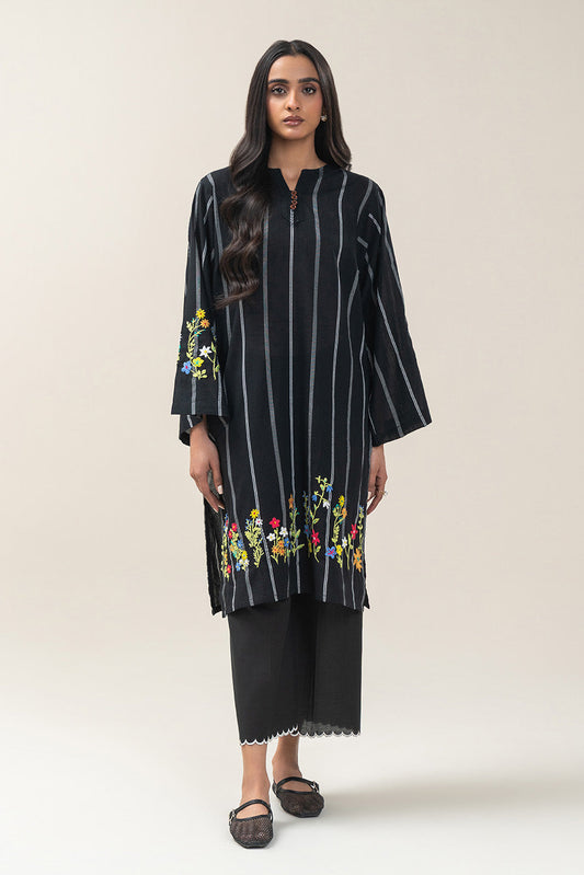 EMBROIDERED YARN DYED SHIRT (PRET)