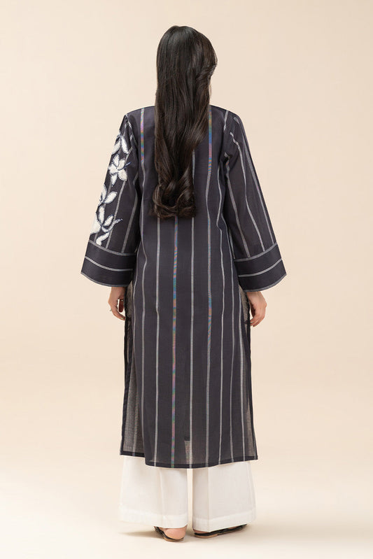 EMBROIDERED YARN DYED SHIRT (PRET)