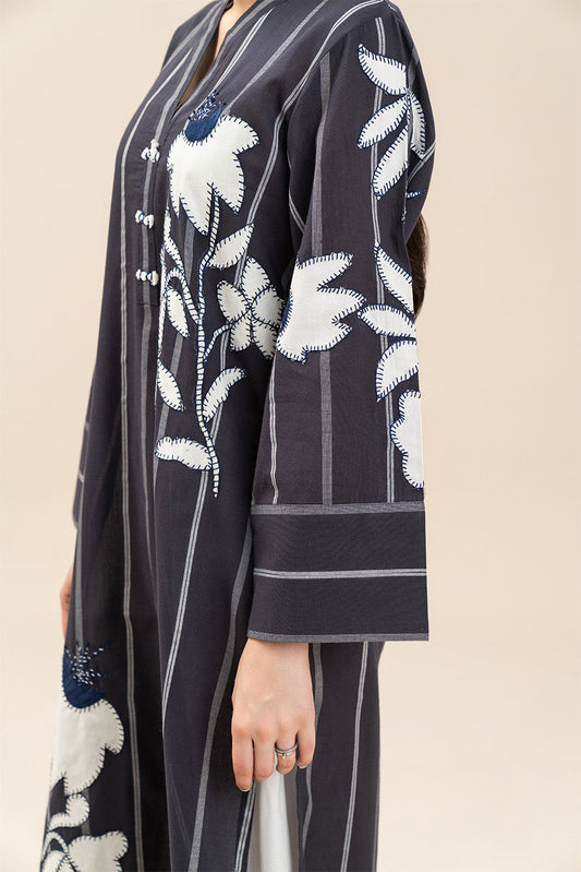 EMBROIDERED YARN DYED SHIRT (PRET)