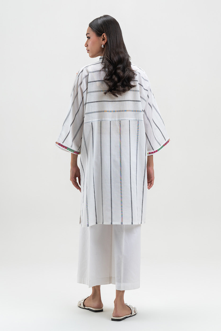 EMBROIDERED LAWN SHIRT (PRET)