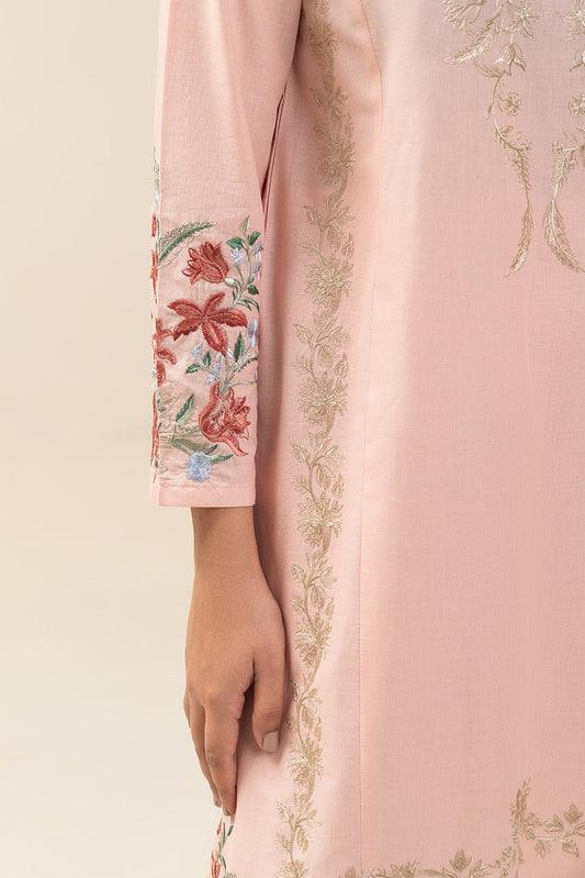 2 PIECE EMBROIDERED LAWN SUIT (PRET)