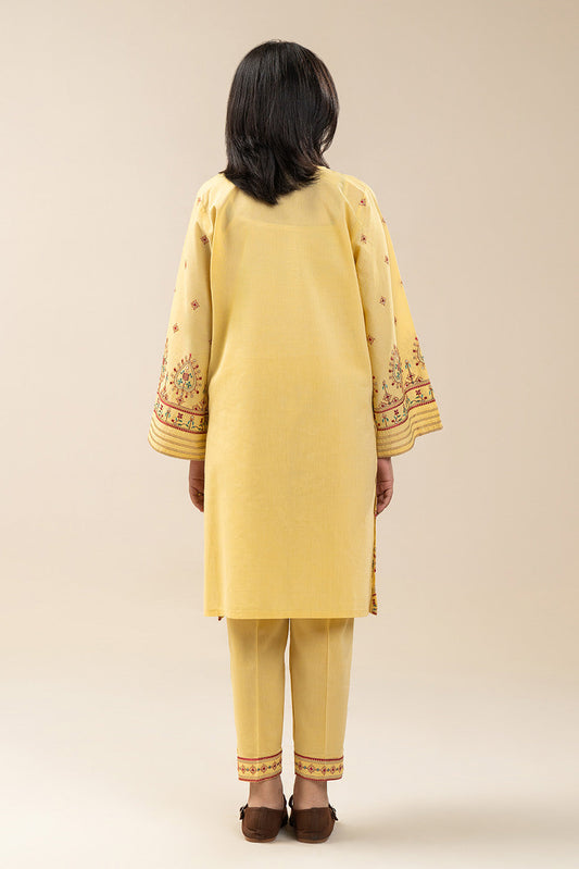 EMBROIDERED CHAMBRAY SHIRT (PRET)