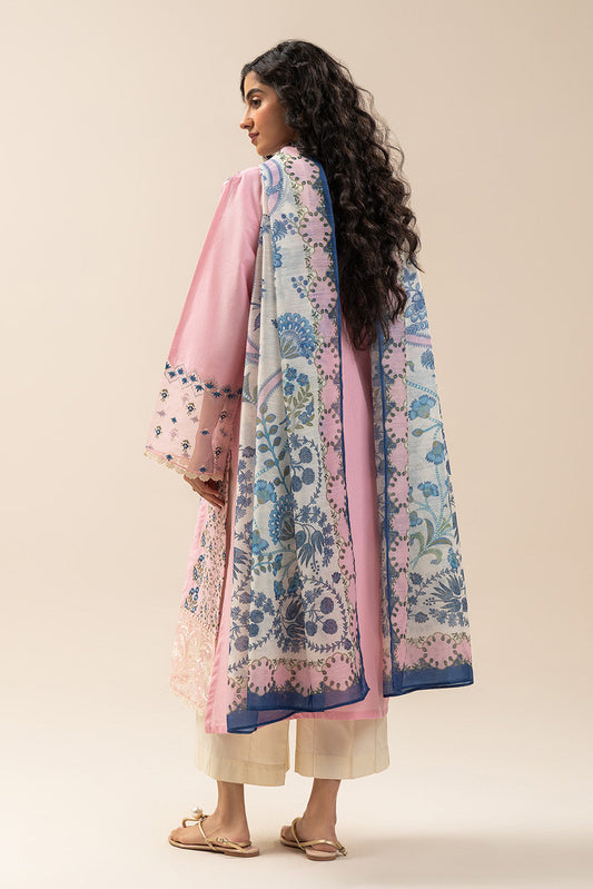 2 PIECE EMBROIDERED LAWN SUIT (PRET)