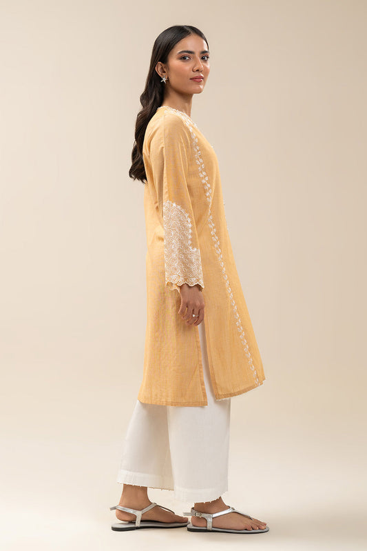 EMBROIDERED CHAMBRAY SHIRT (PRET)