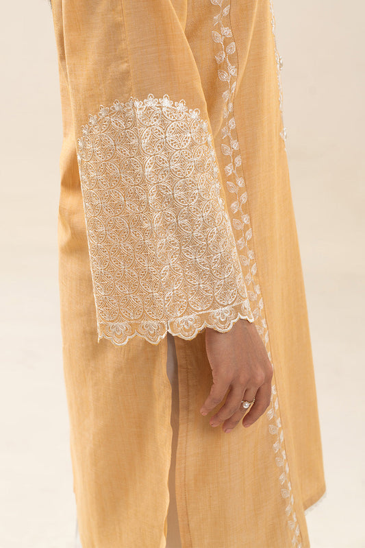 EMBROIDERED CHAMBRAY SHIRT (PRET)