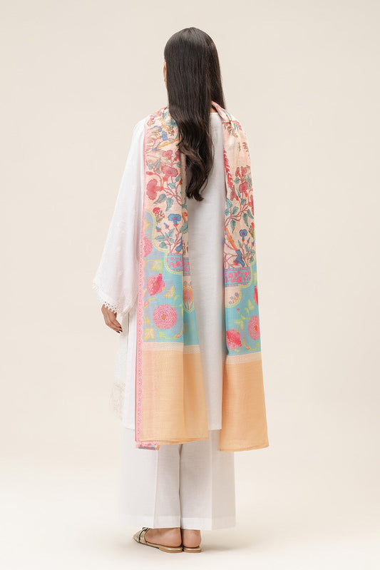 3 PIECE EMBROIDERED LAWN SUIT (PRET)