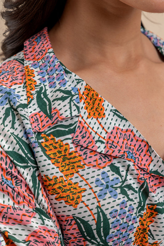 PRINTED VISCOSE SHIRT (PRET)