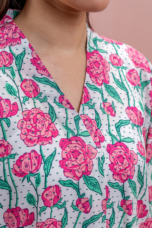 PRINTED VISCOSE SHIRT (PRET)