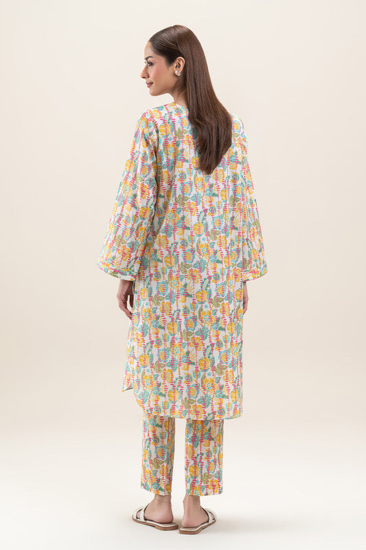2 PIECE PRINTED LAWN SUIT (PRET)