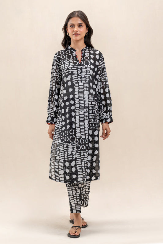 2 PIECE PRINTED LAWN SUIT (PRET)