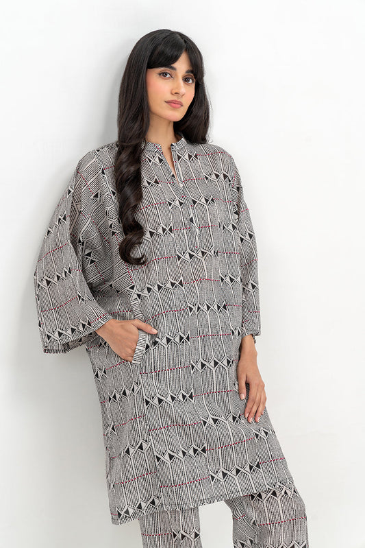 2 PIECE PRINTED LAWN SUIT (PRET)