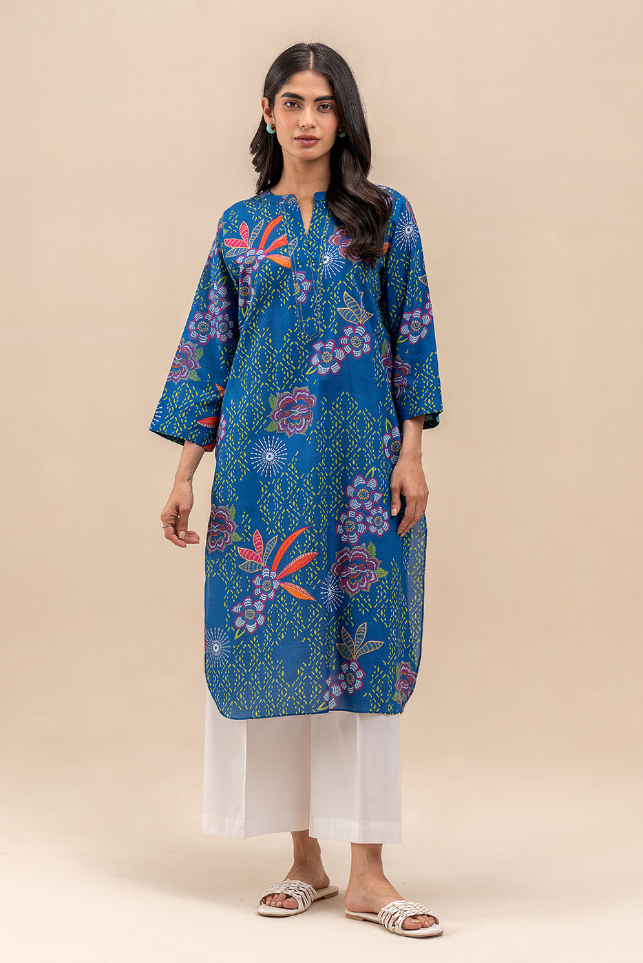 PRINTED LAWN SHIRT (PRET)