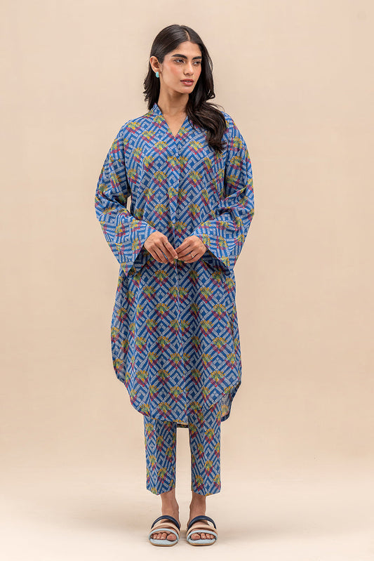 2 PIECE PRINTED LAWN SUIT (PRET)