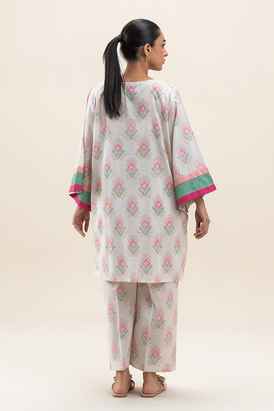 2 PIECE PRINTED LAWN SUIT (PRET)
