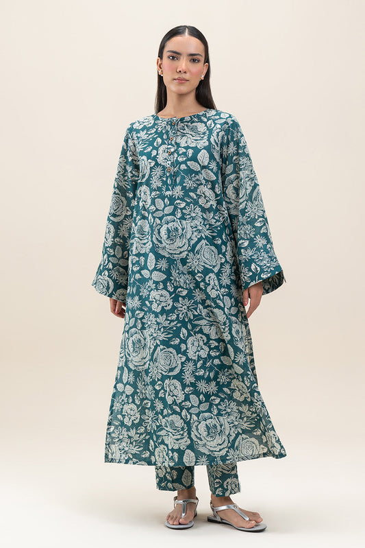 2 PIECE PRINTED LAWN SUIT (PRET)