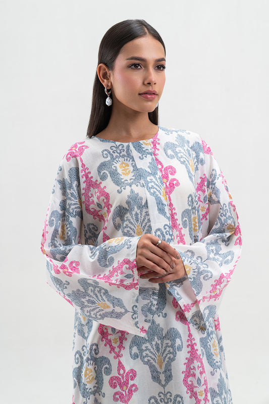 2 PIECE PRINTED LAWN SUIT (PRET)