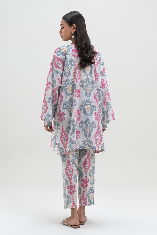 2 PIECE PRINTED LAWN SUIT (PRET)