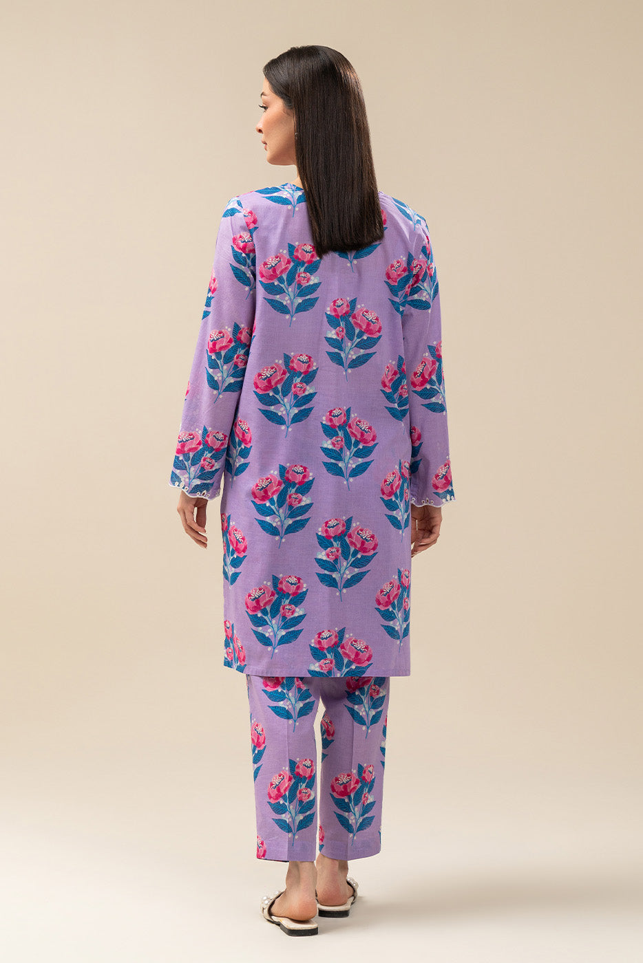 2 PIECE PRINTED LAWN SUIT (PRET)