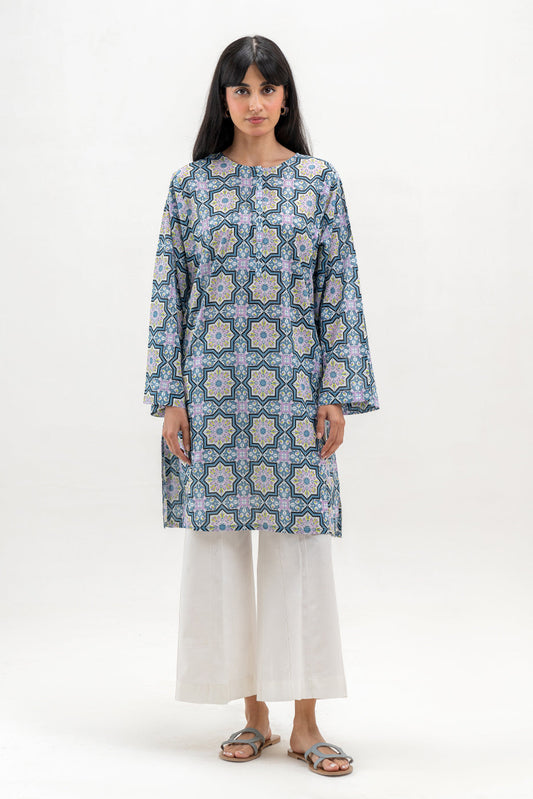 PRINTED LAWN SHIRT (PRET)