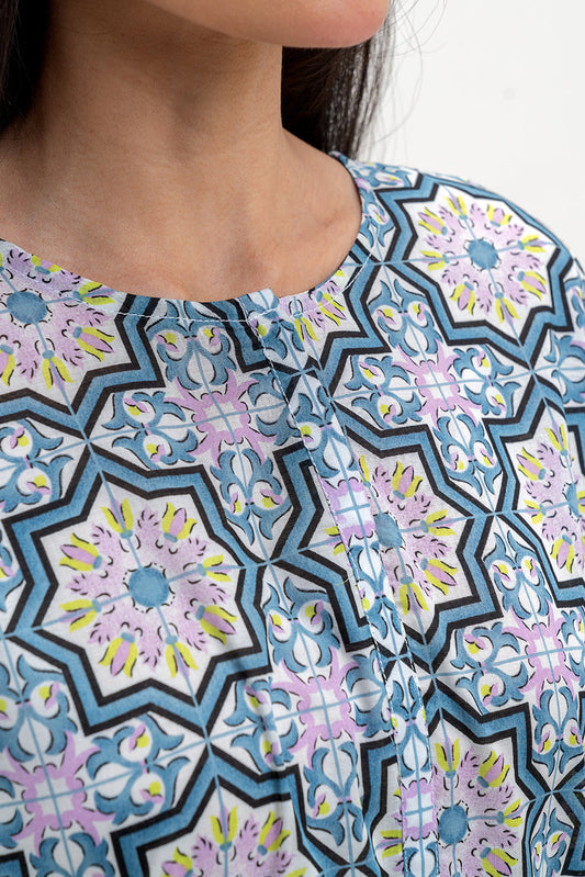 PRINTED LAWN SHIRT (PRET)