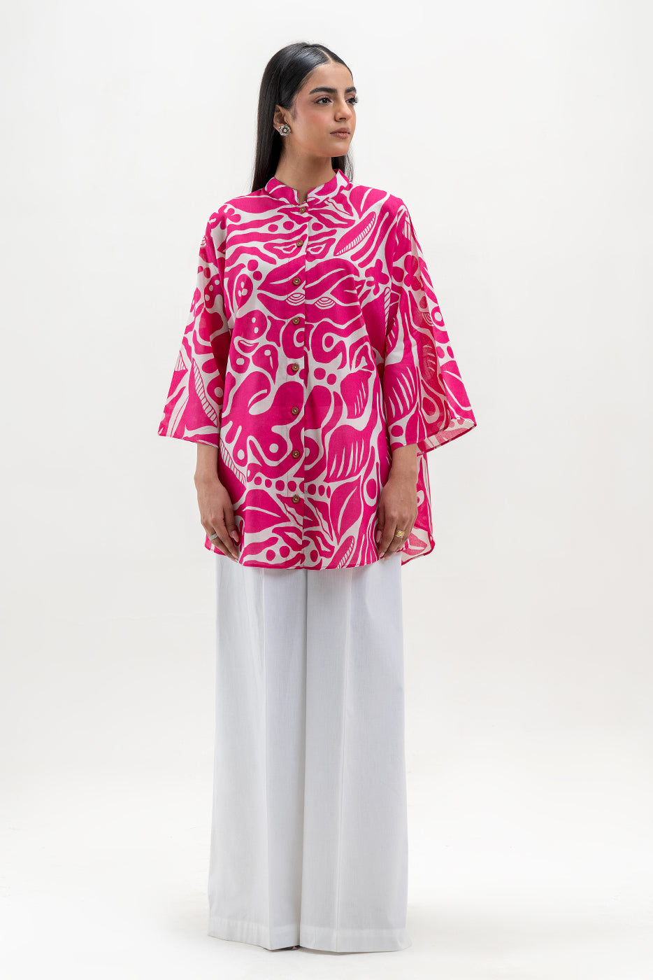 PRINTED LAWN SHIRT (PRET)