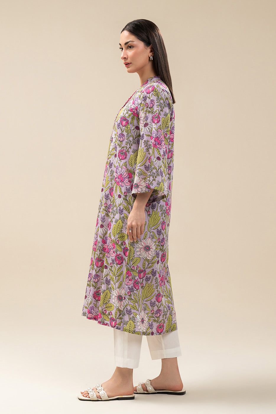 PRINTED LAWN SHIRT (PRET)