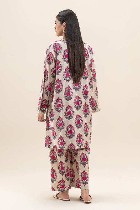 2 PIECE PRINTED LAWN SUIT (PRET)