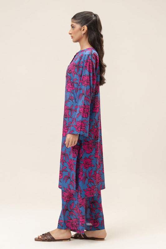 2 PIECE PRINTED LAWN SUIT (PRET)