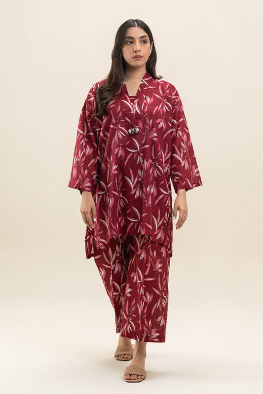 2 PIECE PRINTED LAWN SUIT (PRET)