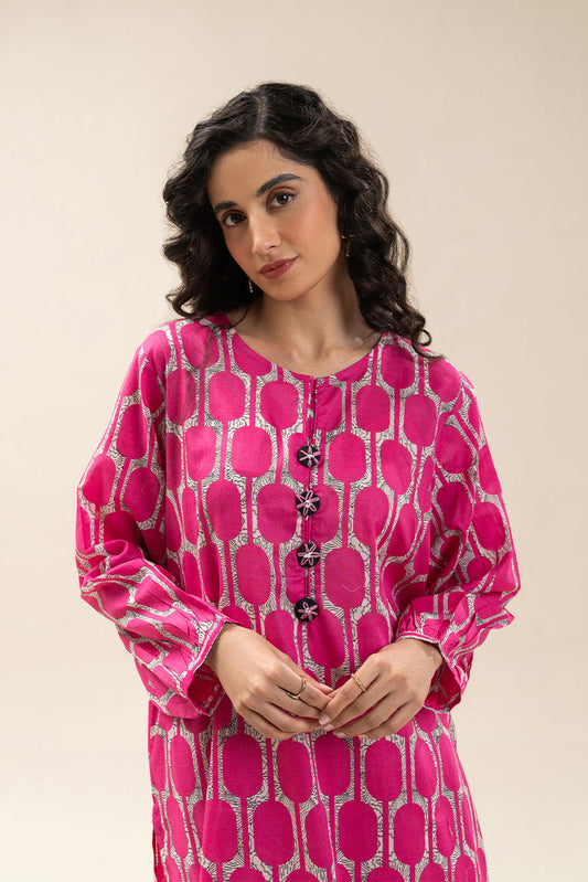 2 PIECE PRINTED LAWN SUIT (PRET)