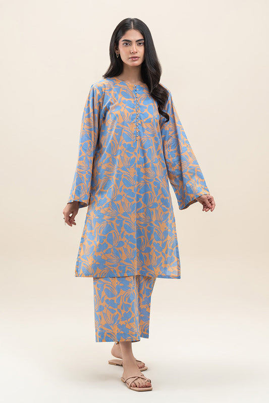 2 PIECE PRINTED LAWN SUIT (PRET)