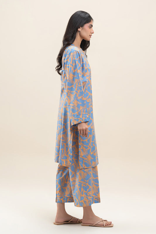 2 PIECE PRINTED LAWN SUIT (PRET)