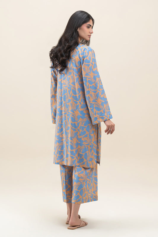 2 PIECE PRINTED LAWN SUIT (PRET)