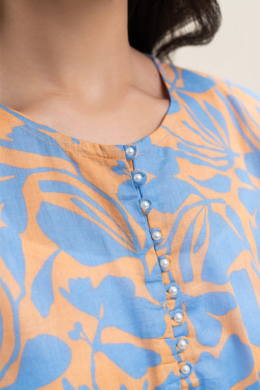 2 PIECE PRINTED LAWN SUIT (PRET)