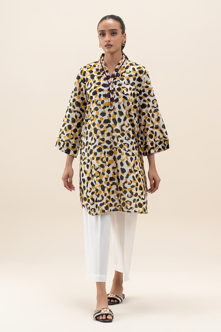 PRINTED LAWN SHIRT (PRET)