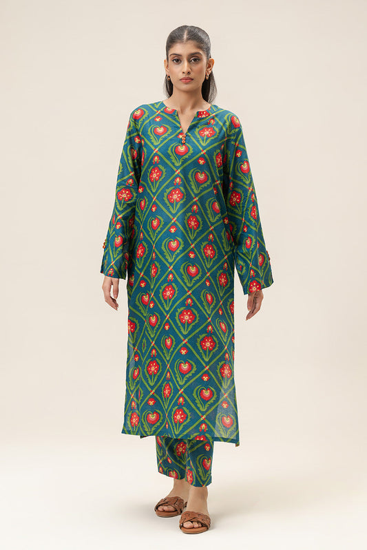 2 PIECE PRINTED LAWN SUIT (PRET)