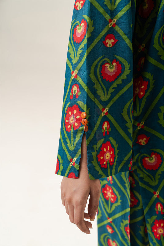 2 PIECE PRINTED LAWN SUIT (PRET)