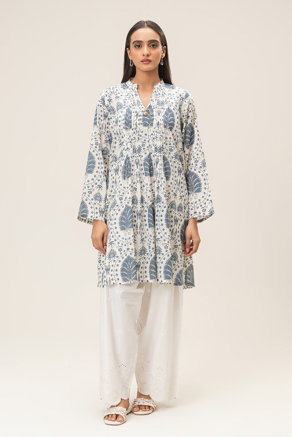 PRINTED LAWN SHIRT (PRET)